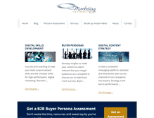 Tablet Screenshot of marketinginteractions.com